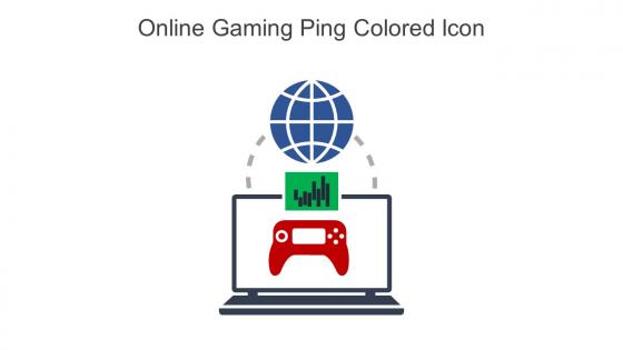 Online Gaming Ping Colored Icon In Powerpoint Pptx Png And Editable Eps Format