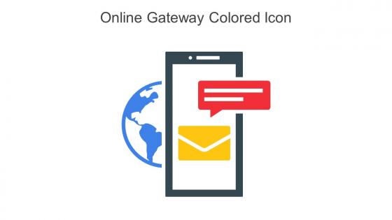 Online Gateway Colored Icon In Powerpoint Pptx Png And Editable Eps Format