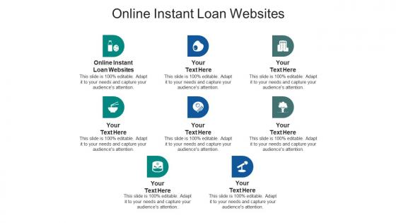 Online instant loan websites ppt powerpoint presentation infographic template graphics pictures cpb