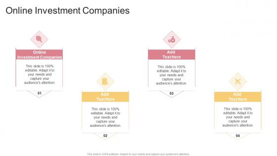 Online Investment Companies In Powerpoint And Google Slides Cpb