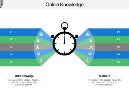 Online knowledge ppt powerpoint presentation slides graphic images cpb