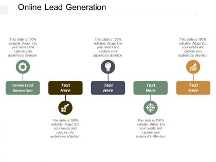 Online lead generation ppt powerpoint presentation infographics files cpb