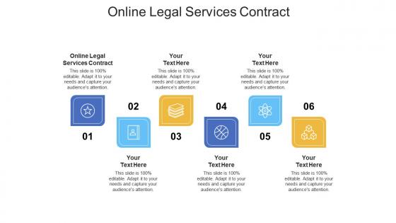 Online legal services contract ppt powerpoint presentation styles themes cpb