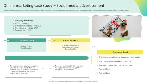 Online Marketing Case Study Social Media Offline Marketing To Create Connection MKT SS V