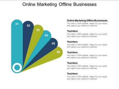 Online marketing offline businesses ppt powerpoint presentation file icons cpb