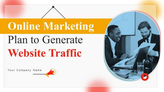 Online Marketing Plan To Generate Website Traffic MKT CD V