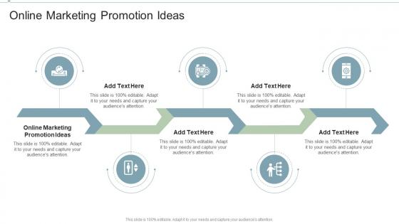 Online Marketing Promotion Ideas In Powerpoint And Google Slides Cpb