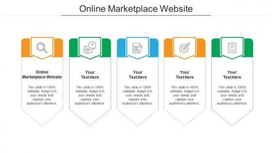 Online marketplace website ppt powerpoint presentation summary layouts cpb
