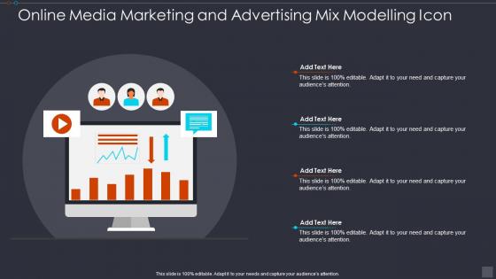 Online Media Marketing And Advertising Mix Modelling Icon