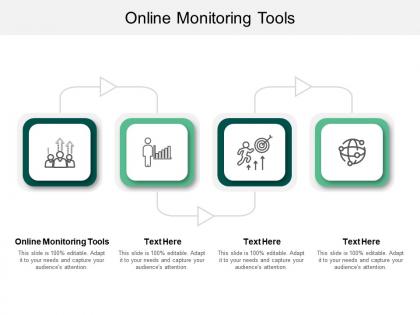 Online monitoring tools ppt powerpoint presentation show maker cpb