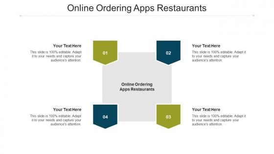 Online Ordering Apps Restaurants Ppt Powerpoint Presentation Show Layouts Cpb