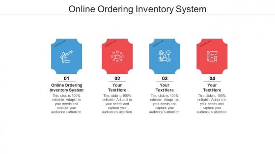 Online ordering inventory system ppt powerpoint presentation outline styles cpb