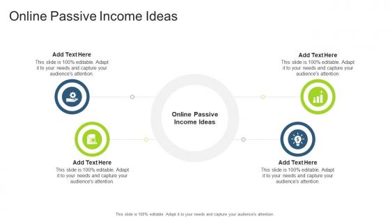 Online Passive Income Ideas In Powerpoint And Google Slides Cpb