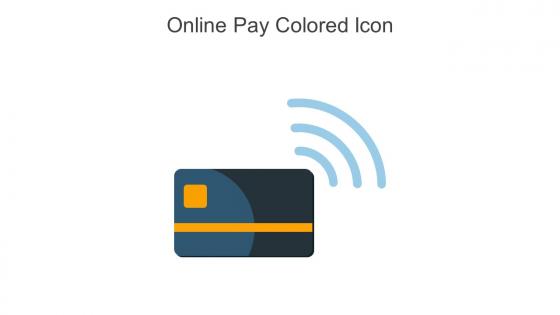 Online Pay Colored Icon In Powerpoint Pptx Png And Editable Eps Format