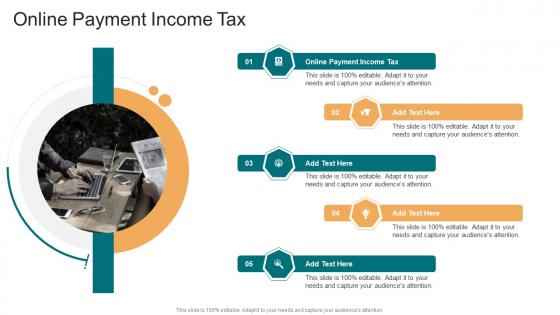 Online Payment Income Tax In Powerpoint And Google Slides Cpb