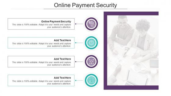 Online Payment Security In Powerpoint And Google Slides Cpb