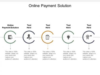 Online payment solution ppt powerpoint presentation file show cpb