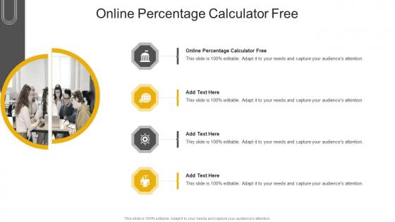 Online Percentage Calculator Free In Powerpoint And Google Slides Cpb