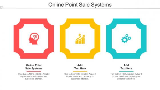 Online Point Sale Systems Ppt Powerpoint Presentation Show Microsoft Cpb