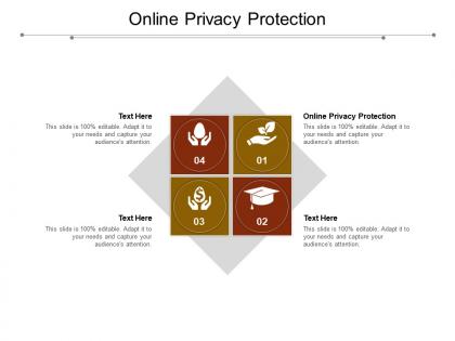 Online privacy protection ppt powerpoint presentation outline model cpb