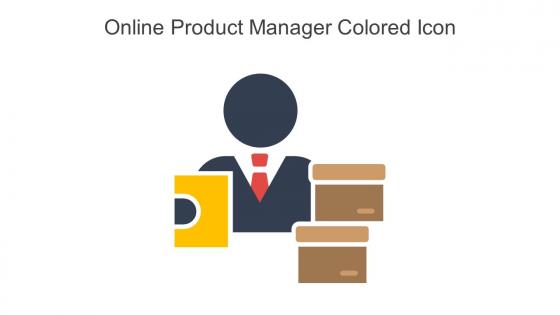 Online Product Manager Colored Icon In Powerpoint Pptx Png And Editable Eps Format