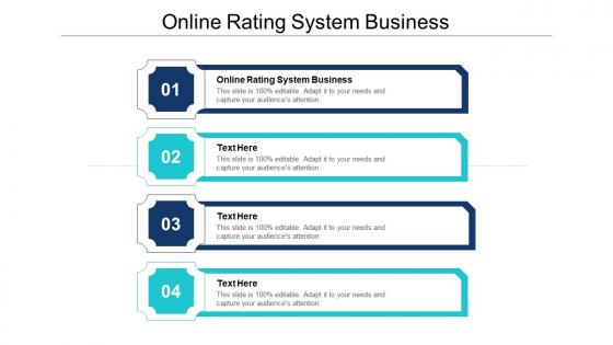 Online Rating System Business Ppt Powerpoint Presentation Outline Icon Cpb