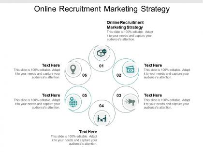 Online recruitment marketing strategy ppt powerpoint presentation gallery objects cpb