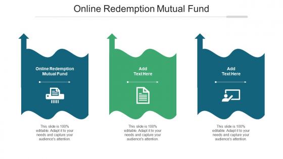 Online Redemption Mutual Fund Ppt Powerpoint Presentation Styles Objects Cpb