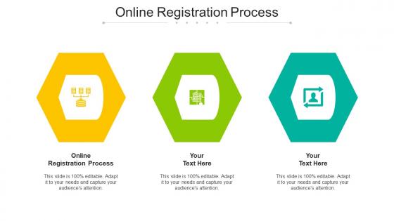 Online Registration Process Ppt Powerpoint Presentation Outline Design Templates Cpb