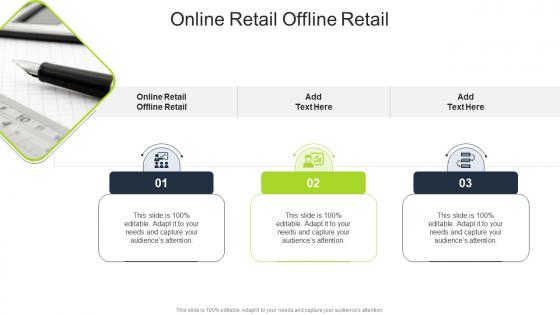 Online Retail Offline Retail In Powerpoint And Google Slides Cpb
