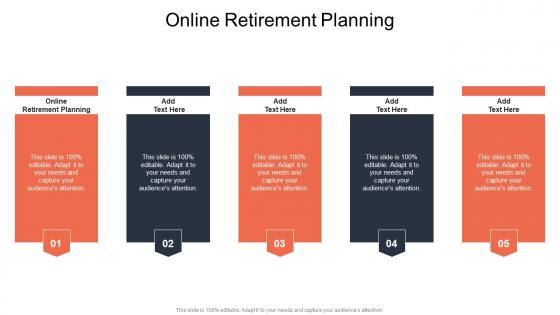 Online Retirement Planning In Powerpoint And Google Slides Cpb