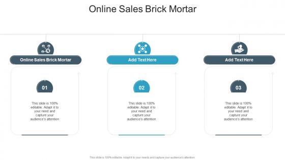 Online Sales Brick Mortar In Powerpoint And Google Slides Cpb