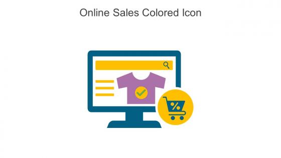Online Sales Colored Icon In Powerpoint Pptx Png And Editable Eps Format
