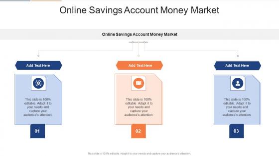 Online Savings Account Money Market In Powerpoint And Google Slides Cpb