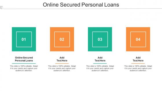 Online Secured Personal Loans In Powerpoint And Google Slides Cpb