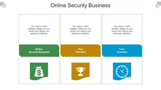 Online security business ppt powerpoint presentation slides outline cpb