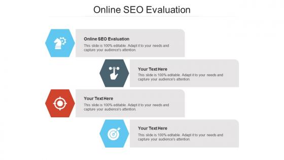 Online seo evaluation ppt powerpoint presentation model topics cpb