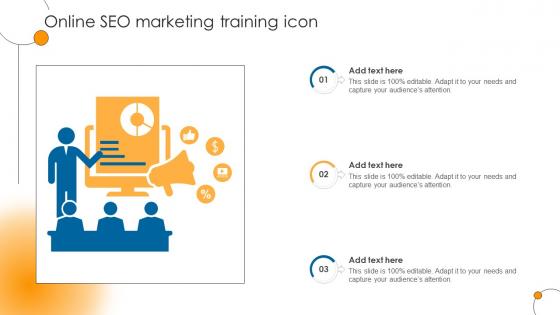 Online SEO Marketing Training Icon