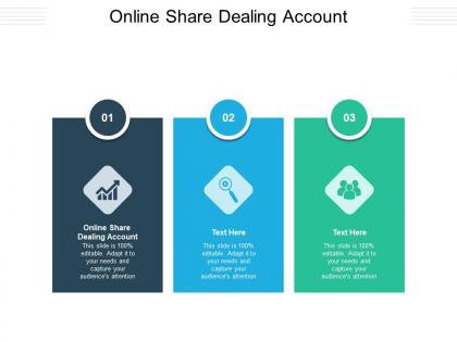 Online share dealing account ppt powerpoint infographic template gallery cpb