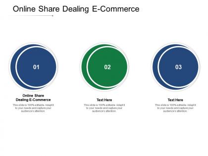 Online share dealing e commerce ppt powerpoint presentation model example file cpb