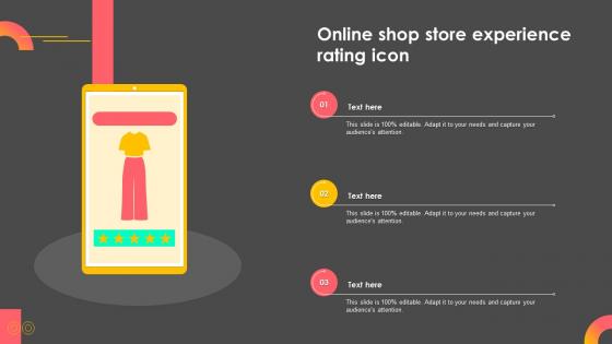 Online Shop Store Experience Rating Icon