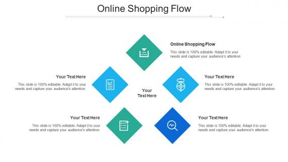 Online Shopping Flow Ppt Powerpoint Presentation Model Files Cpb
