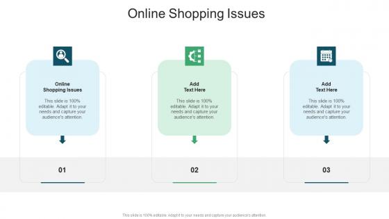 Online Shopping Issues In Powerpoint And Google Slides Cpb