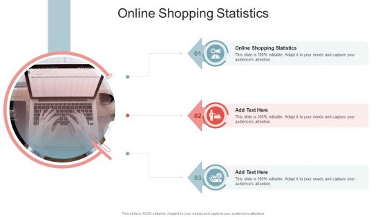Online Shopping Statistics In Powerpoint And Google Slides Cpb