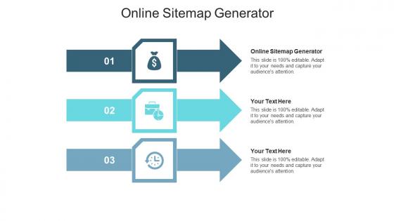 Online sitemap generator ppt powerpoint presentation layouts images cpb