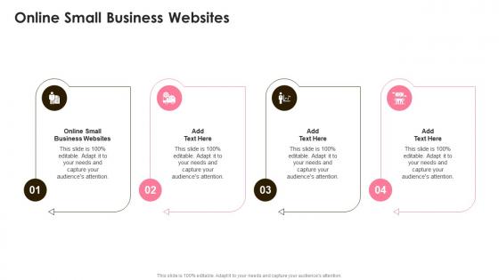 Online Small Business Websites In Powerpoint And Google Slides Cpb