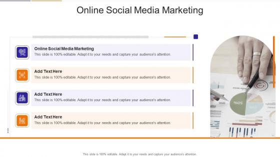 Online Social Media Marketing In Powerpoint And Google Slides Cpb