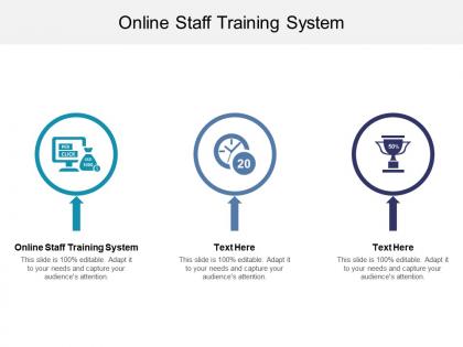 Online staff training system ppt powerpoint presentation professional designs cpb