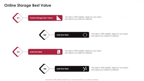 Online Storage Best Value In Powerpoint And Google Slides Cpb