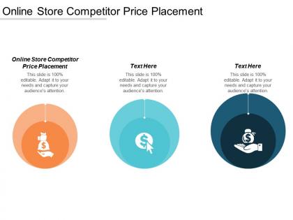 Online store competitor price placement ppt powerpoint presentation infographics show cpb